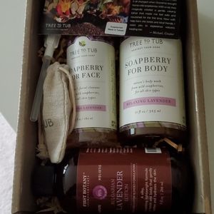 Tree to Tub Cleanser Lotion Body Wash Set